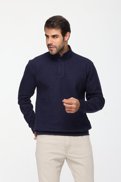 Regular Fit Sweat Shirt Dark Blue