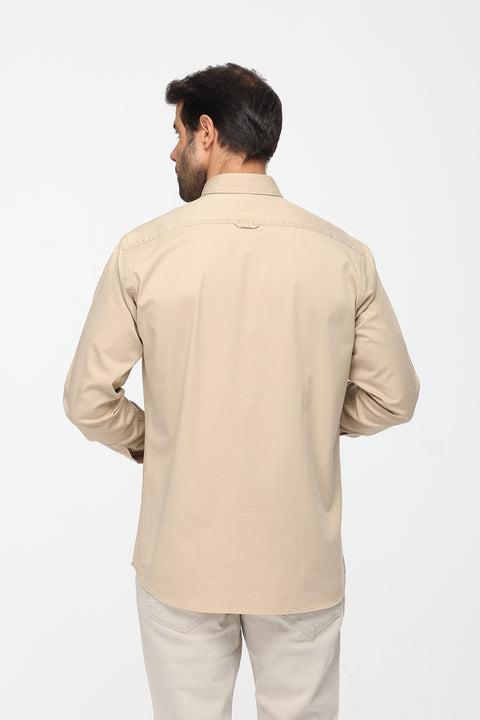 New Fit Shirt Chino Beige
