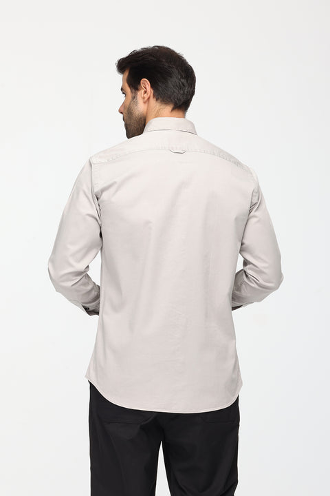 New Fit Shirt Chino Gray