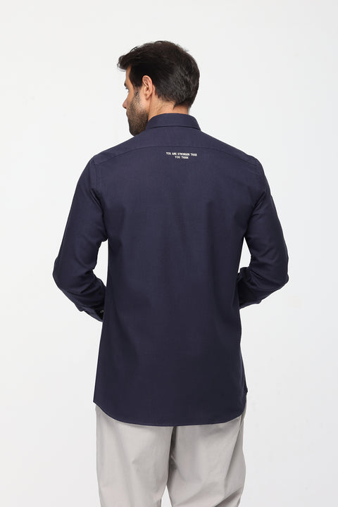 New Fit Shirt Dark Blue