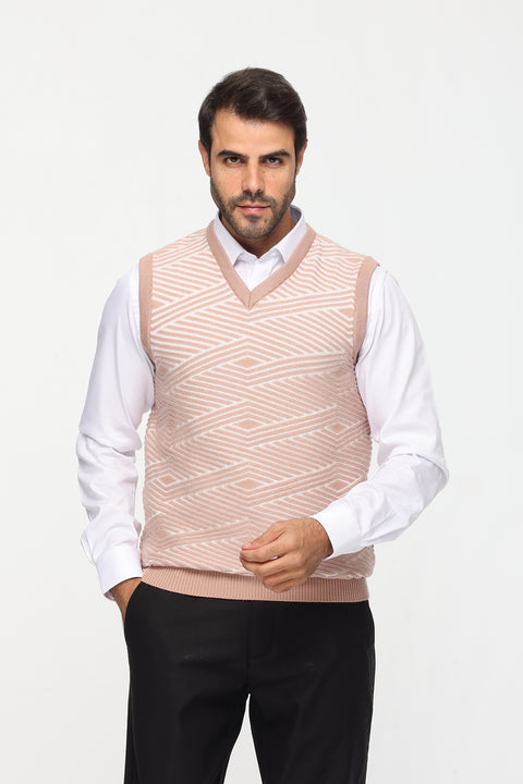 Regular Fit Gilet Beige