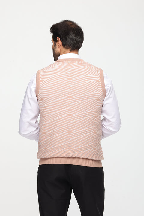 Regular Fit Gilet Beige