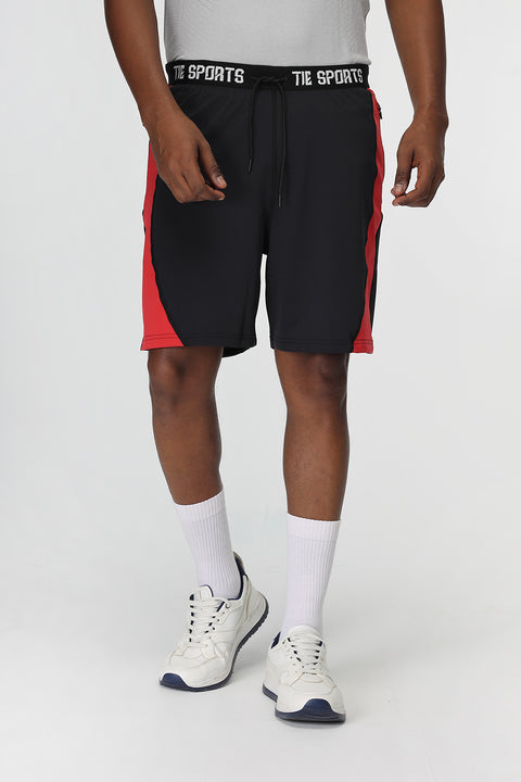Regular Fit Sports Short Black