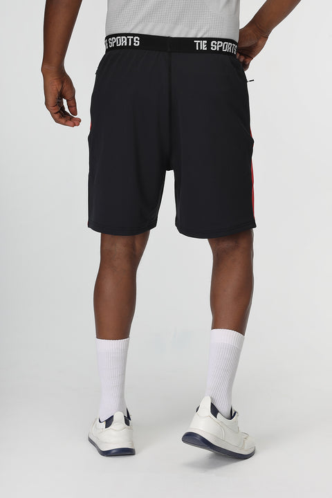 Regular Fit Sports Short Black