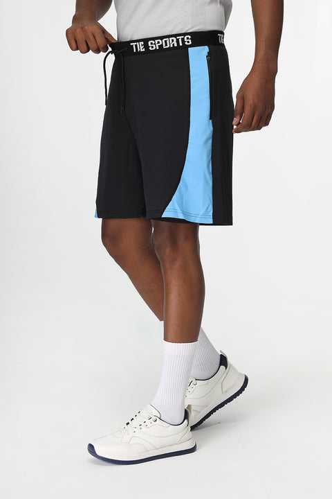 Regular Fit Sports Short Black