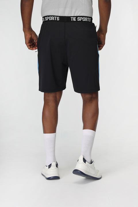 Regular Fit Sports Short Black
