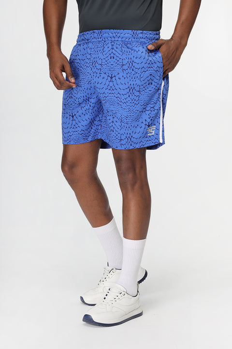 Regular Fit Sports Short Blue