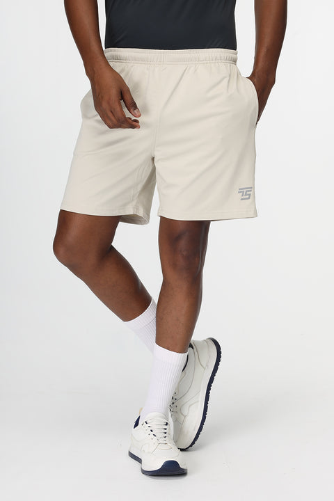 Regular Fit Sports Short Beige