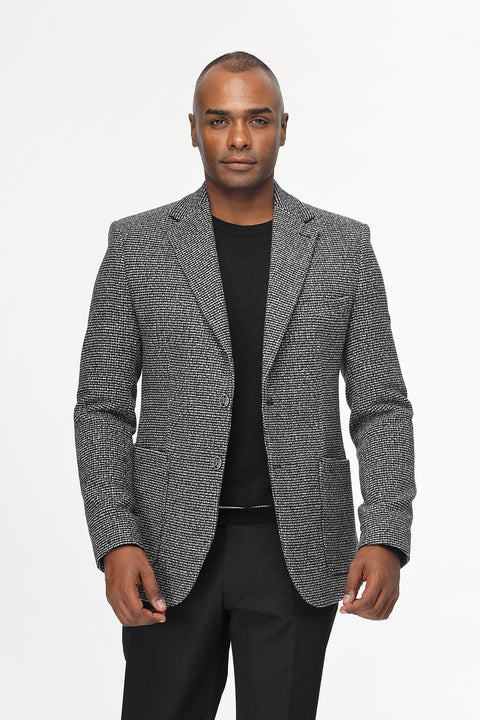 Slim Fit Blazer Black