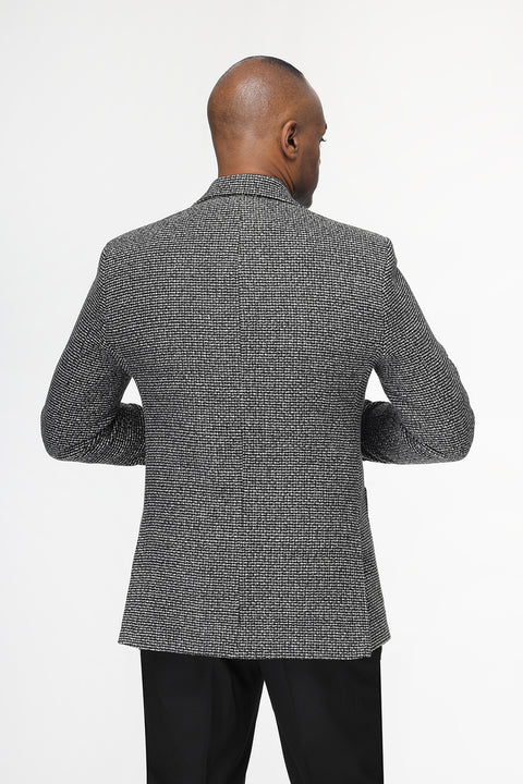 Slim Fit Blazer Black