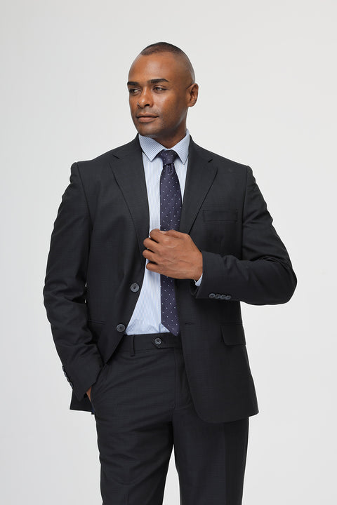 Regular Fit Suit Dark Blue