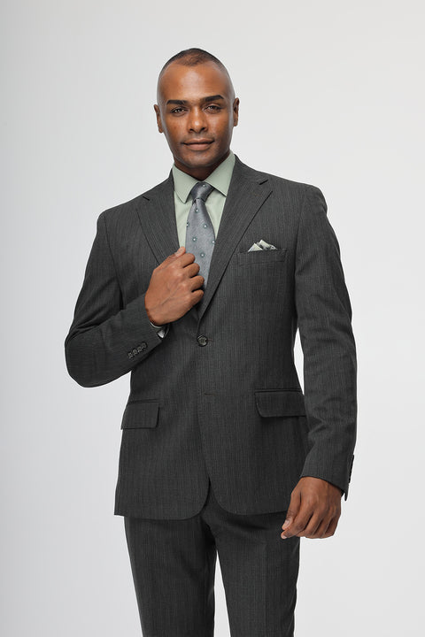 Regular Fit Suit Green