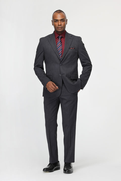 Regular Fit Suit Dark Blue