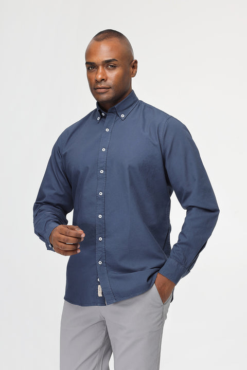 New Fit Shirt Oxford Blue