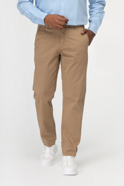 Slim Straight Chino Beige