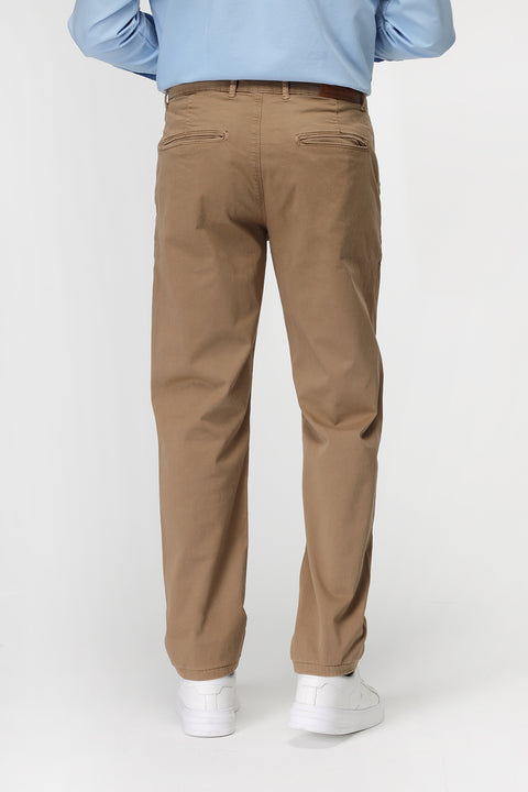 Slim Straight Chino Beige