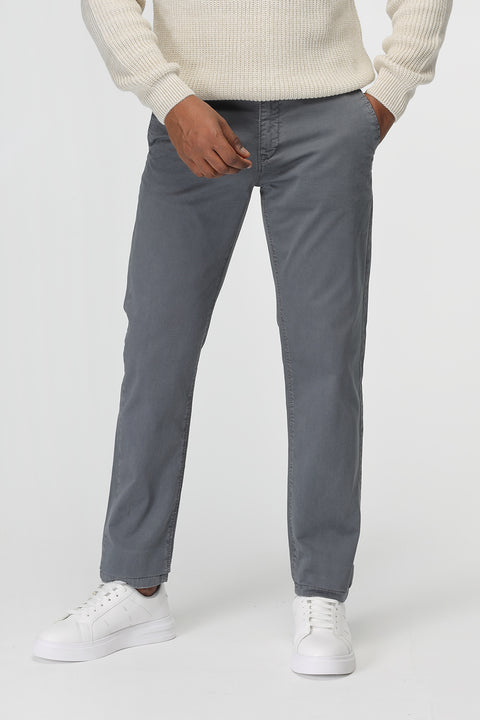 Slim Straight Chino Gray