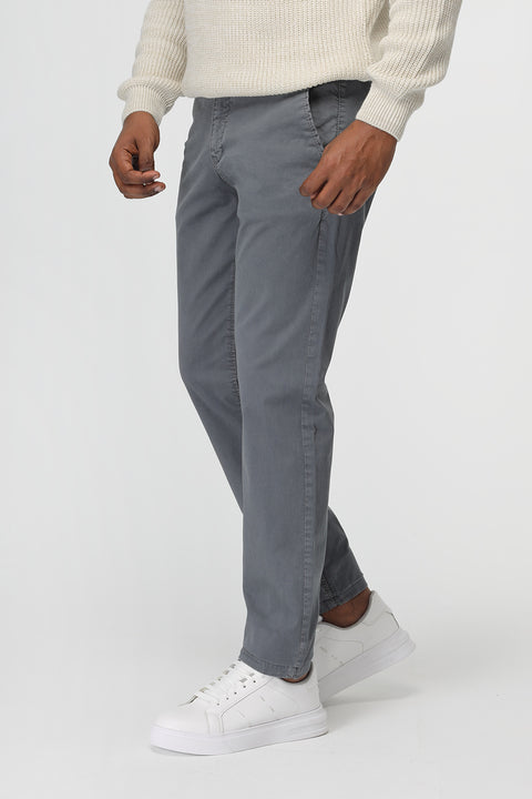 Slim Straight Chino Gray