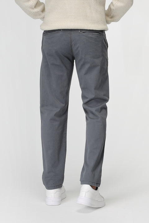 Slim Straight Chino Gray