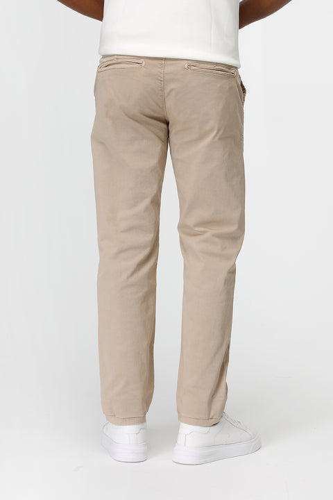 Slim Straight Chino Beige