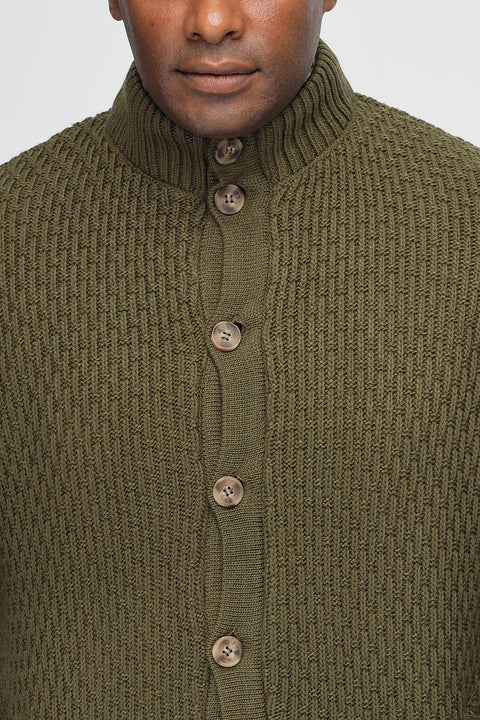 Regular Fit Pullover Green