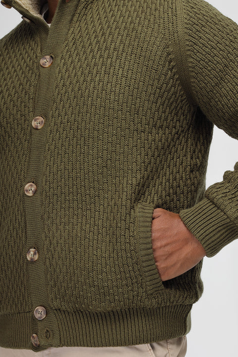 Regular Fit Pullover Green