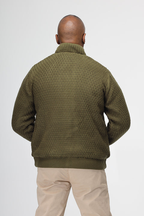 Regular Fit Pullover Green