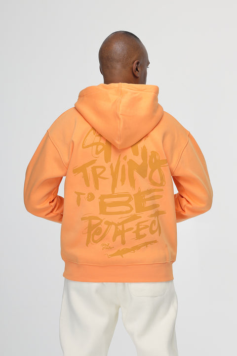 Relax Fit Sweat Shirt Orange