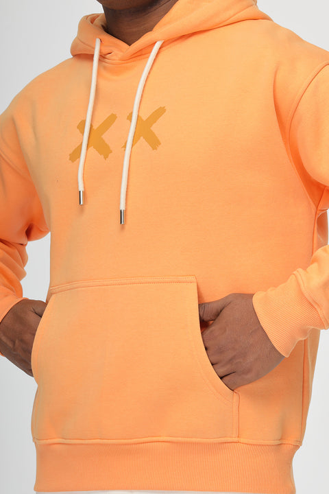 Relax Fit Sweat Shirt Orange