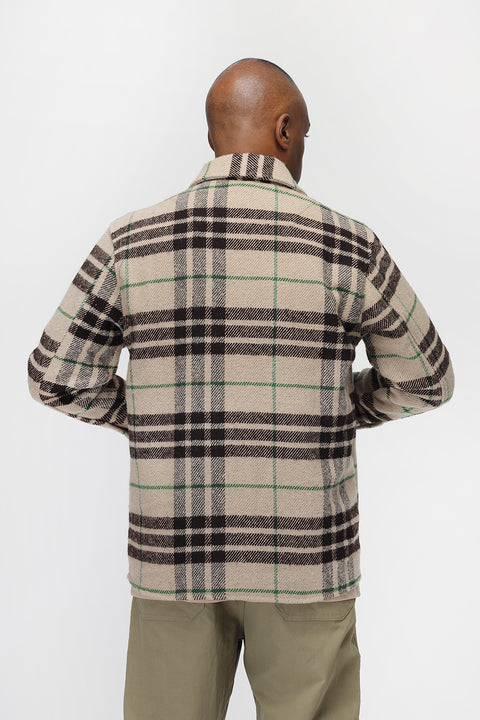 Relax Fit Over Shirt Beige