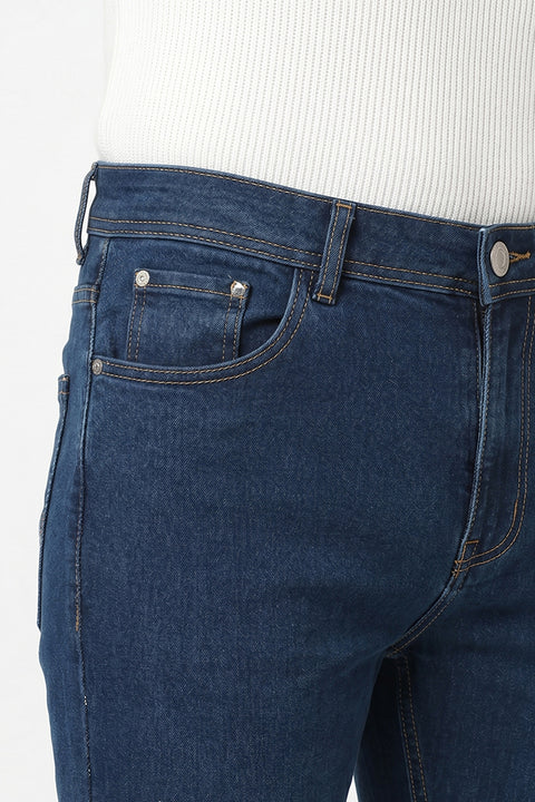 Slim Fit Trousers Jeans Blue