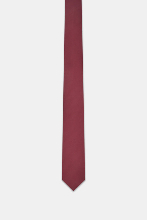 Jacquard Tie 6 cm Maroon