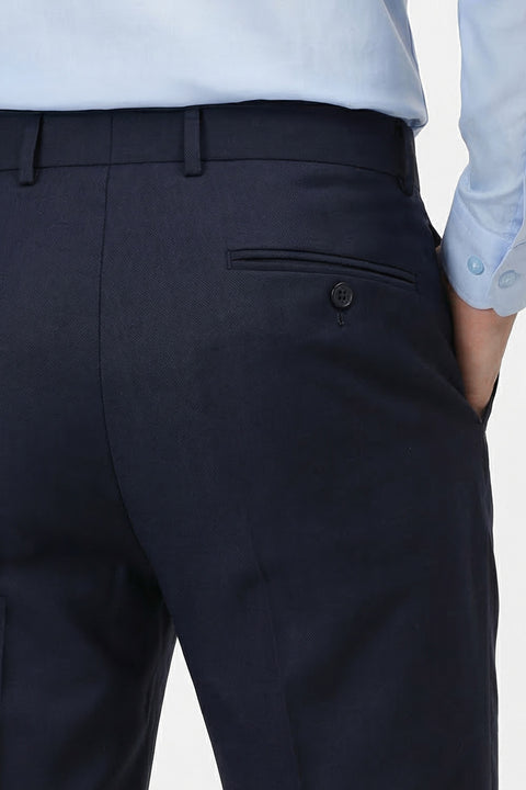 Regular Fit Classic Pants Dark Blue