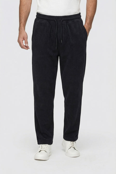 Sweat Pants Relax Fit Black