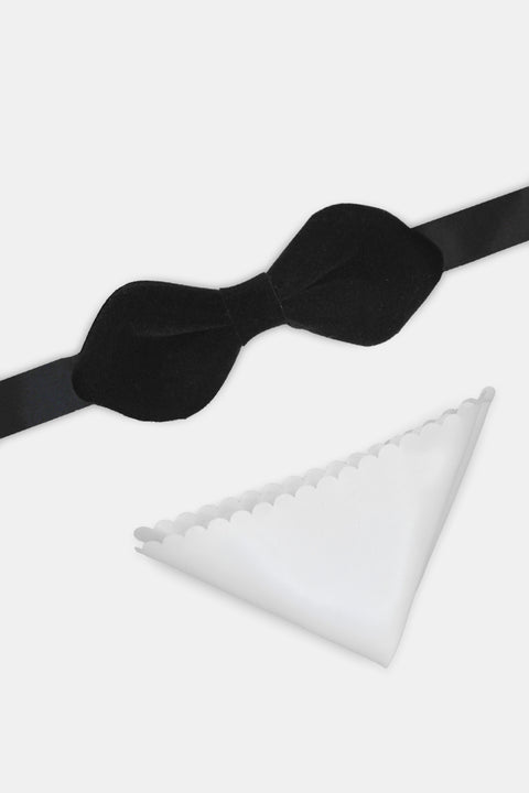 Plain Bow Tie Black