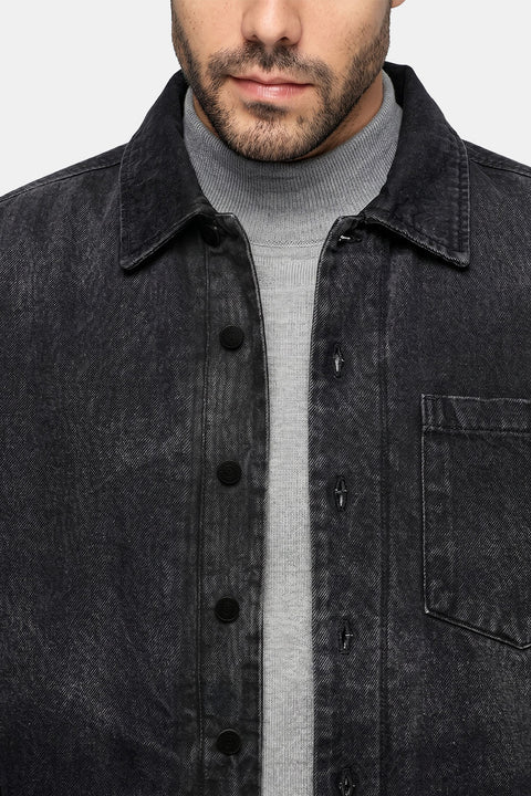 Jacket Jeans Regular Fit Dark Gray