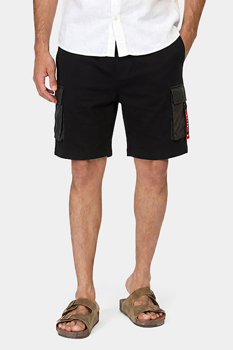 Regular Fit Short Milton Black
