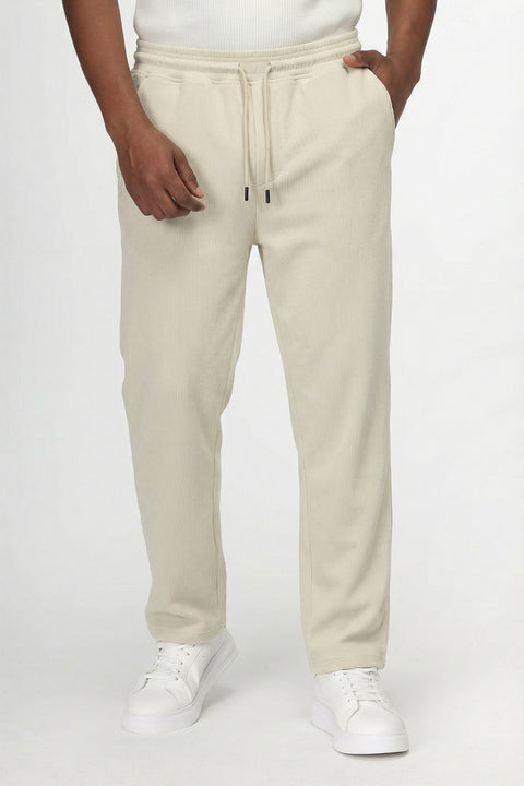 Sweat Pants Relax Fit Beige