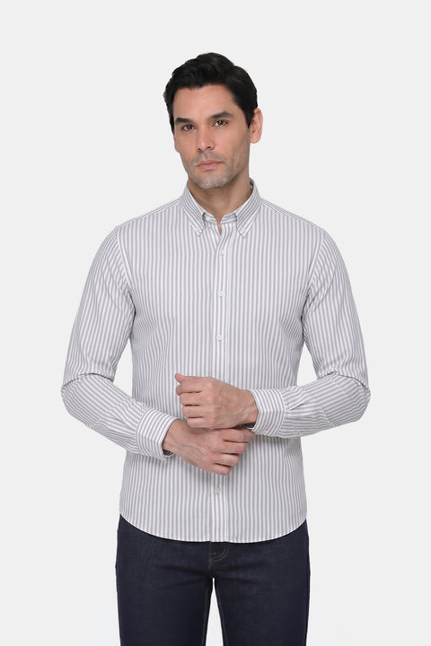 Slim Fit Shirt Gray