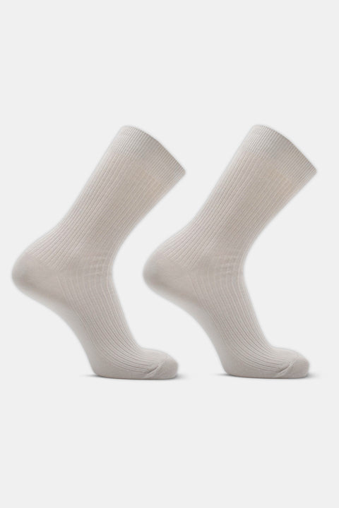 Plain socks Gray