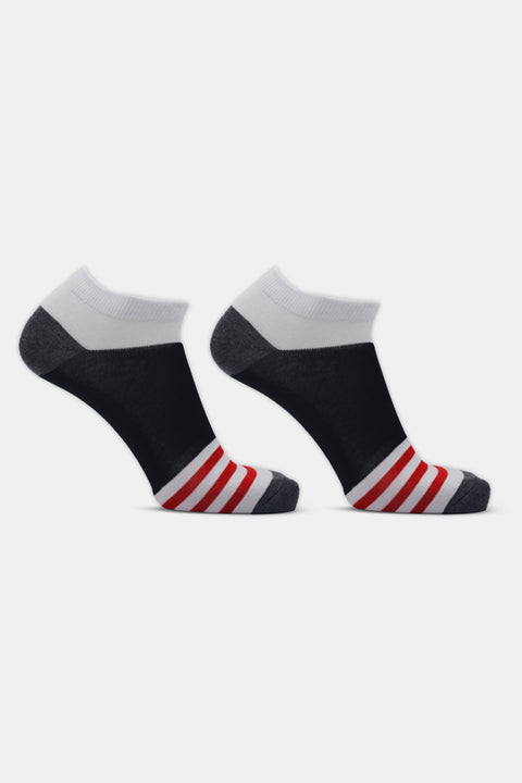 Striped Socks White