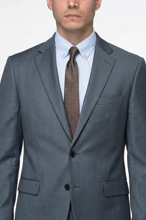 Regular Fit Suit Gray
