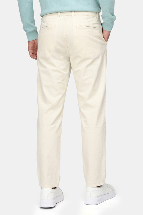 Relax Fit Chino Off White