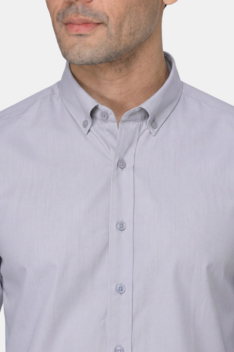 Classic Shirt Slim fit Light Gray