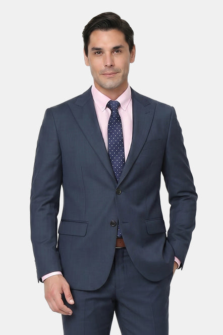 Regular Fit Suit Blue