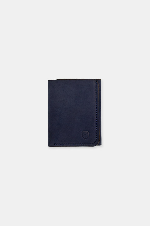 Plain Wallet Dark Blue