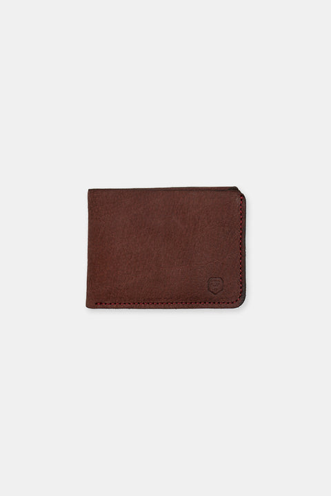 Plain Wallet Maroon