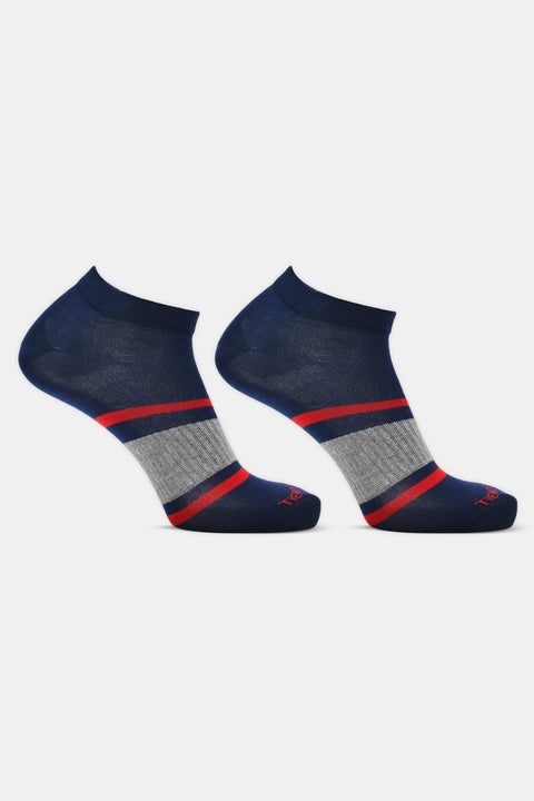 Striped Socks Dark Blue