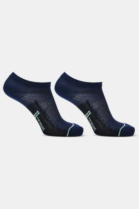 Striped Socks Dark Blue
