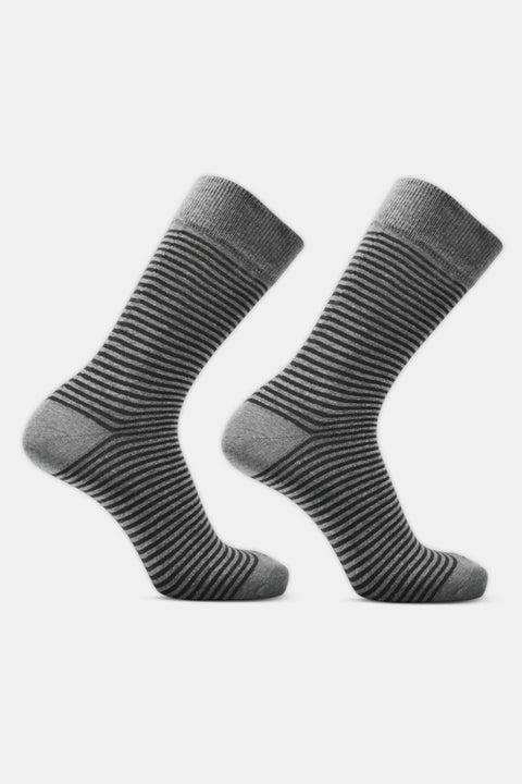 Striped Socks Gray